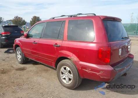 2005 Honda Pilot Ex-L z USA, uszkodzony, nr VIN 2HKYF18525H571068